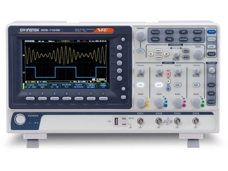 GDS-1000B_Series_front.jpg Instek GDS-1102B - 2-Channel, 100MHz, Digital Storage Oscilloscope