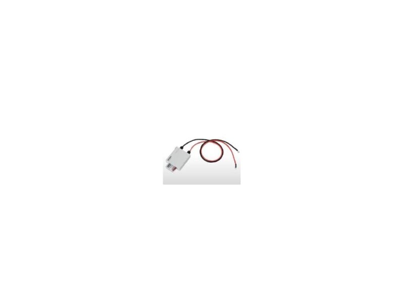 GET-0011.jpg A white and red cord featuring a white plug, showcasing a simple yet functional design for electrical connections.