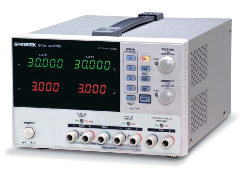 GPD-3303S.jpg Instek GPD-3303S Triple-Output Linear D.C. Power Supply