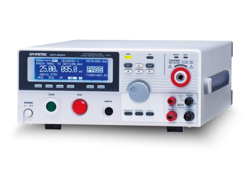 GPT-98042.jpg Instek GPT-9801 Hi-Pots Tester, AC 200VA AC Withstanding Voltage Tester