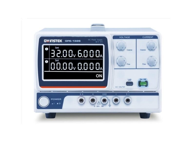 Instek-GPE-13261.jpg Instek GPE-1326 Single Channel, 192W Linear DC Power Supply