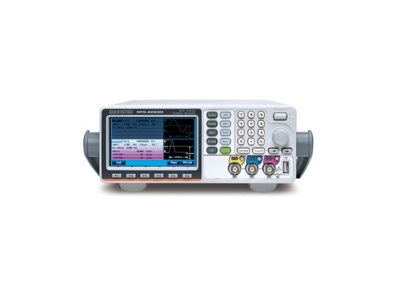 Instek-MFG-2260M.jpg Instek MFG-2260M - 60MHz Dual Channel Arbitrary Function Generator with Pulse Generator