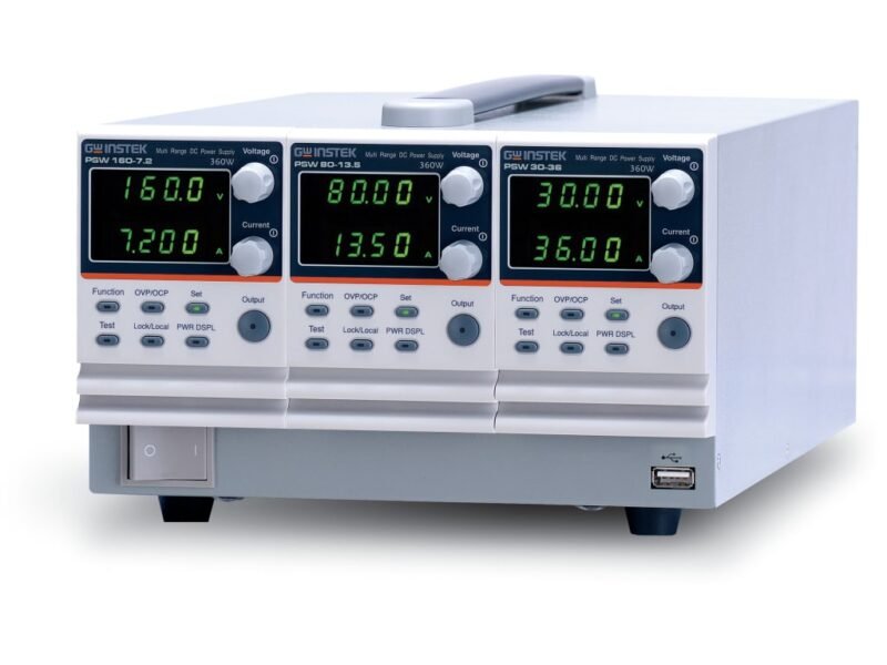 Instek-PSW-Multi-Series.jpg Instek PSW-1080L155 - Triple-Channel Programmable Switching DC Power Supply, CH1: 30V, CH2: 160V, CH3: 160V, 1080W