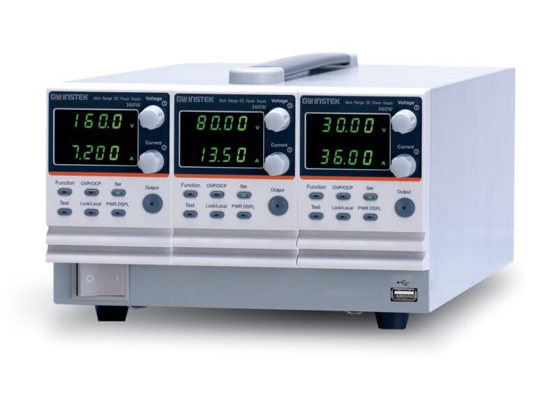 Instek-PSW-Series-SideView-image.jpg Instek PSW-1080L144 - Triple-Channel Programmable Switching DC Power Supply, CH1: 30V, CH2: 80V, CH3: 80V, 1080W