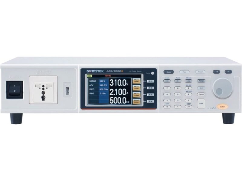 InstekAPS-7050E.jpg Instek APS-7050E 500VA Linear A.C. Power Source