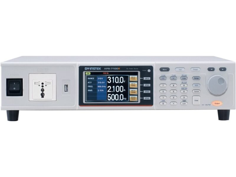 InstekAPS-7100E1.jpg Instek APS-7100E 1kVA Linear A.C. Power Source