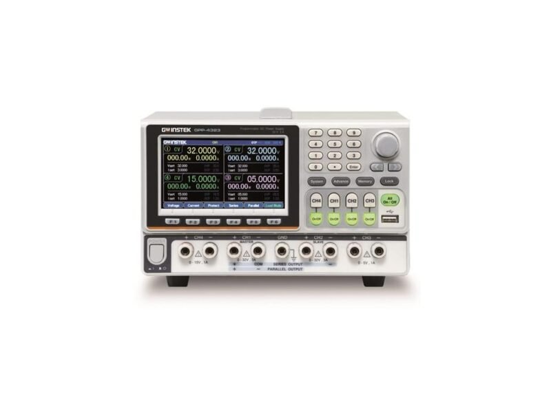 InstekGPP-4323-IMG01.jpg Instek GPP-4323 (LAN) - 217W Four-Channel Programmable DC Power Supply w/ LAN