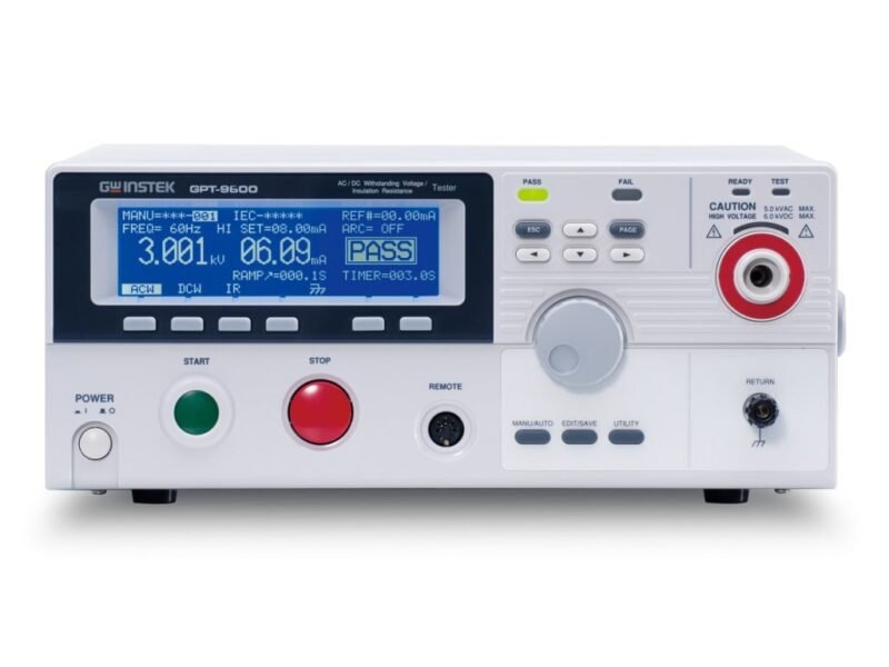 InstekGPT-9600Series.jpg Instek GPT-9601 AC 100VA AC Withstanding Voltage Tester