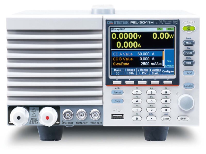 InstekPEL-3041H.jpg Instek PEL-3041H 350W/800V Programmable Electronic Load
