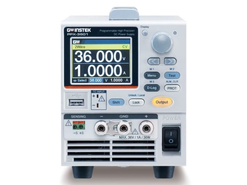 InstekPPX-3601.jpg Instek PPX-3601 - Programmable, High Precision DC Power Supply (36V / 1A / 36W)