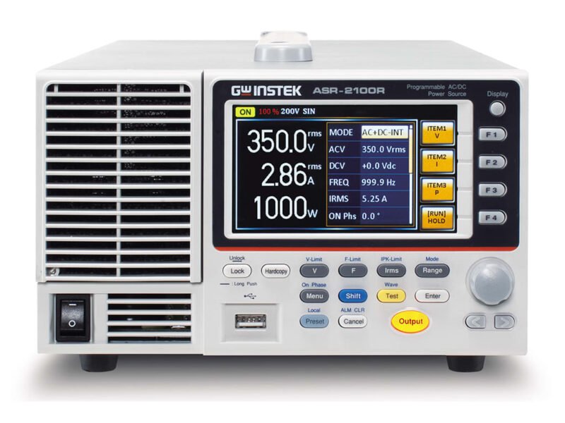 Instek_ASR-2050R.jpg Instek ASR-2050R - 500VA Programmable AC/DC Power Source for 3U 1/2 Rack Mount