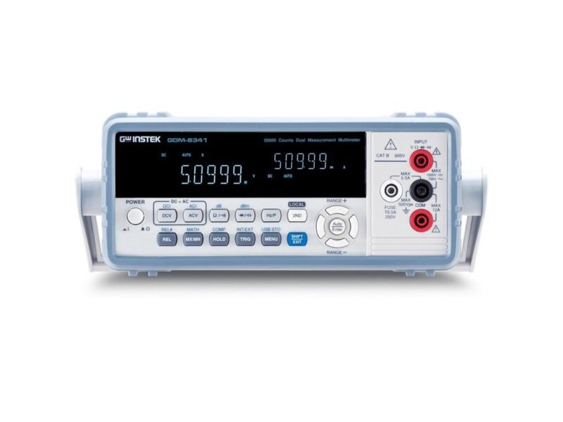 Instek_GDM-8341_new.jpg Instek GDM-8341 50,000 Counts Dual Measurement Multimeter with USB Device