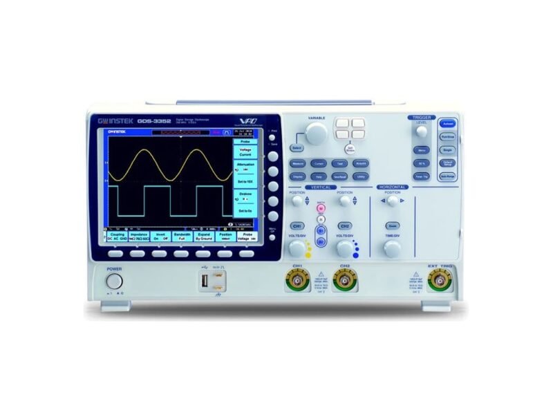 Instek_GDS-3000_2Channel.jpg Instek GDS-3502 500MHz 2-channel, Color LCD Display DSO