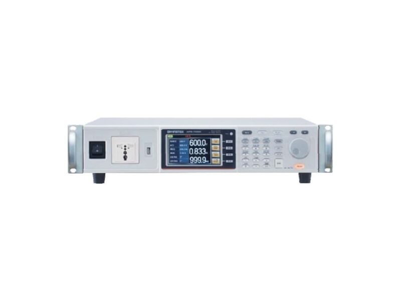 Instek_GRA-423.jpg An electronic power meter displayed prominently against a clean white background, highlighting its design and features.