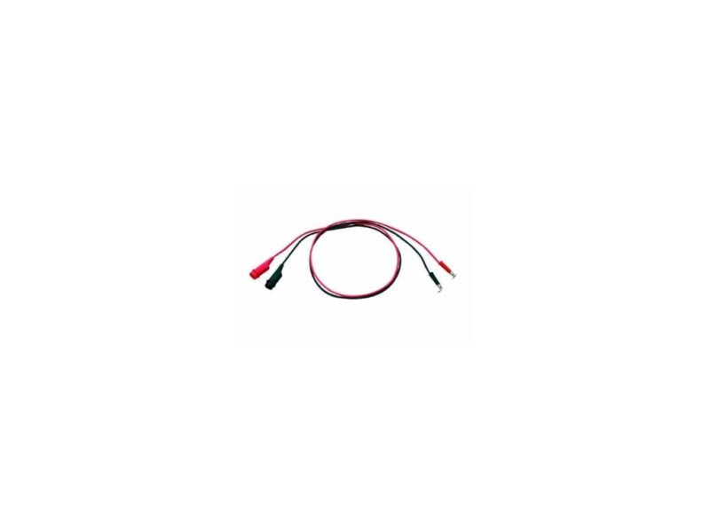 Instek_GTL-104A.jpg A red and black cable positioned against a clean white background, showcasing its vibrant colors and design.