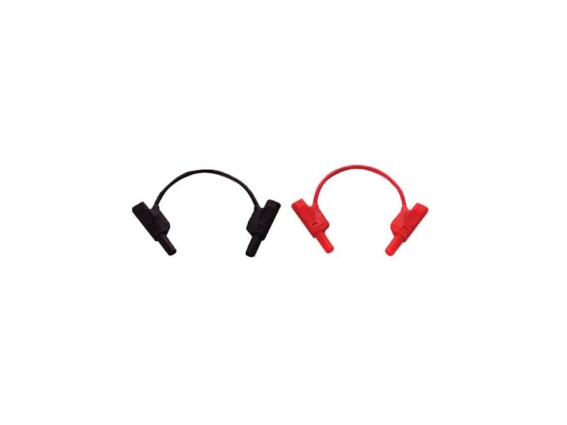 Instek_GTL-202.jpg Two red and black headphones displayed against a clean white background, showcasing their sleek design and vibrant colors.
