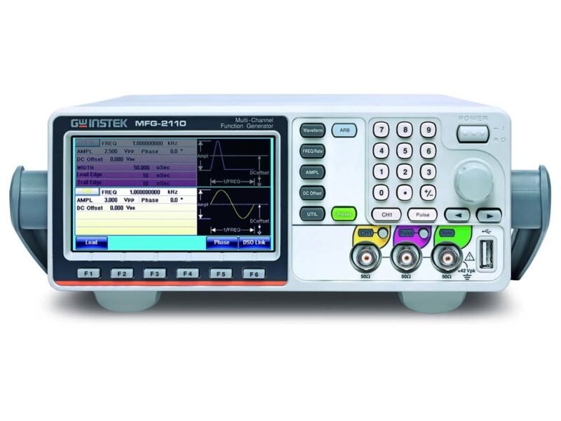 Instek_MFG-2110_10MHz_Single_Channel_Arbitrary_Function_Generator.jpg Instek MFG-2110 - 10MHz Single Channel Arbitrary Function Generator with Pulse Generator