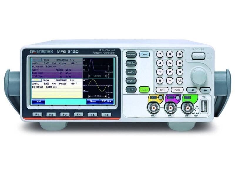 Instek_MFG-2120_20MHz_Single_Channel_Arbitrary_Function_Generator.jpg Instek MFG-2120 - 20MHz Single Channel Arbitrary Function Generator with Pulse Generator