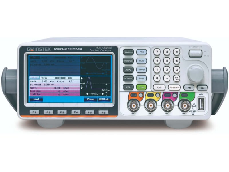 Instek_MFG-2160MR_-_60MHz_Single_Channel_Arbitrary_Function_Generator.jpg Instek MFG-2160MR - 60MHz Single Chanel Arbitrary Function Generator, 320MHz RF Generator