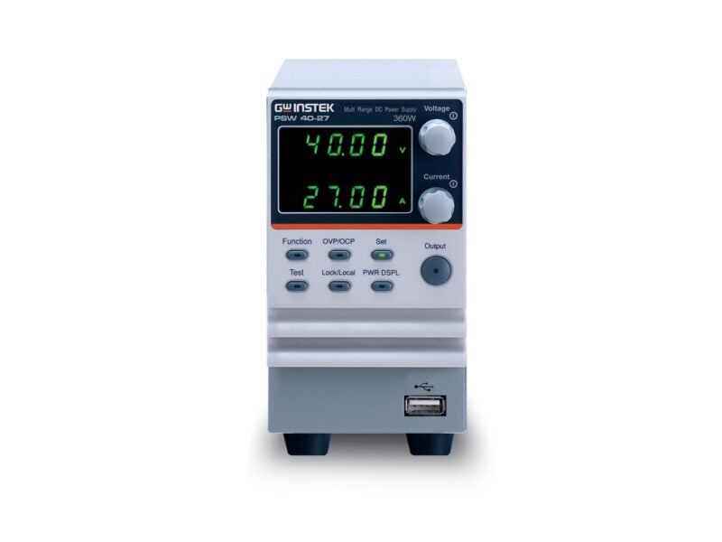 Instek_PSW_40-27_Main_Image.jpg Instek PSW 40-27 - Programmable DC Power Supply (0-40V / 0-27A / 360W)