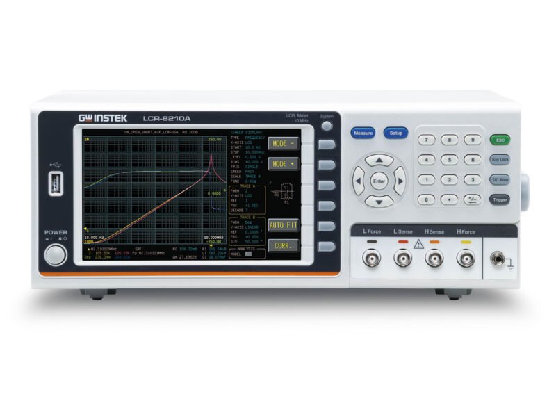 LCR-8210A_F.jpg Instek LCR-8210A - High Frequency LCR Meter (10Hz - 10MHz)