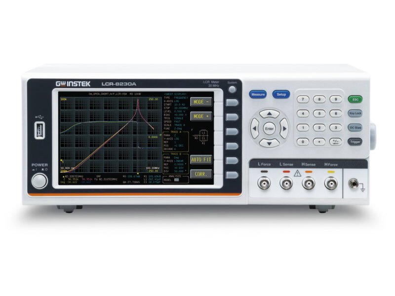 LCR-8230A_F.jpg Instek LCR-8230A - High Frequency LCR Meter (10Hz - 30MHz)