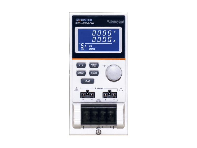 PEL-2040A.png Instek PEL-2040A - Single Channel DC Load Module; 1-80V, 70A, 350W