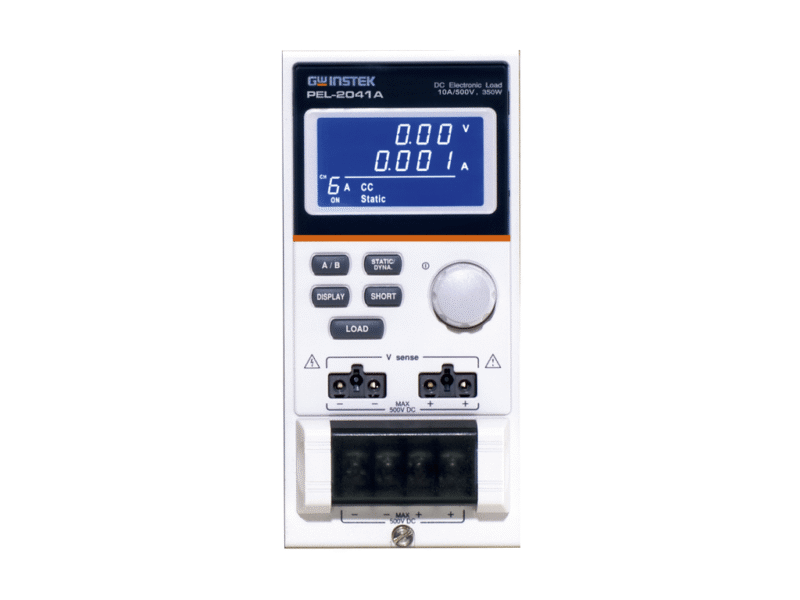 PEL-2041A.png Instek PEL-2041A - Single Channel DC Load Module; 2.5-500V, 10A, 350W