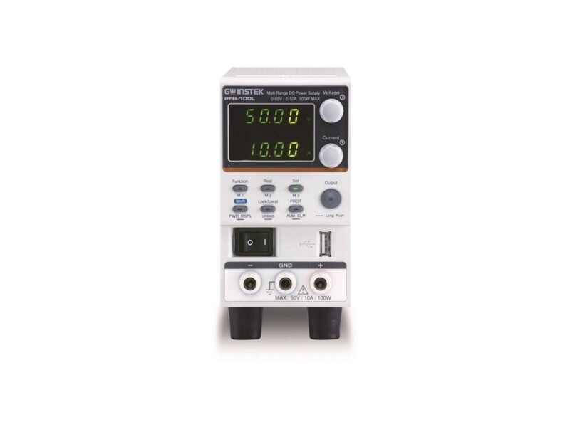 PFR-100L.jpg Instek PFR-100L (0~50V/0~10A/100W) Fanless Multi-Range DC Power Supply