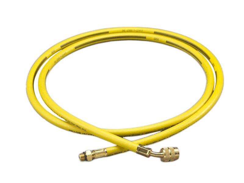 Yellow_Jacket_-_Yellow_Hose_for_1234YF_Systems.jpg Yellow Jacket 17806 - Yellow Hose for 1234YF Systems, 3/16-Inch I.D. x 72-inch length, SAE J2888