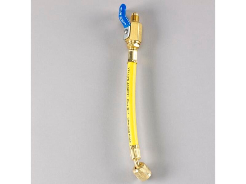 Yellow_Jacket_25002.jpg Yellow Jacket 25002 - 1/4" Yellow Flex Flow Adapter