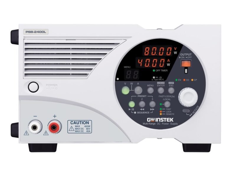 psb_2400l_image_1.jpg Instek PSB-2400L (0~80V/ 0~40A / 400W) Multi-Range DC Power Supply