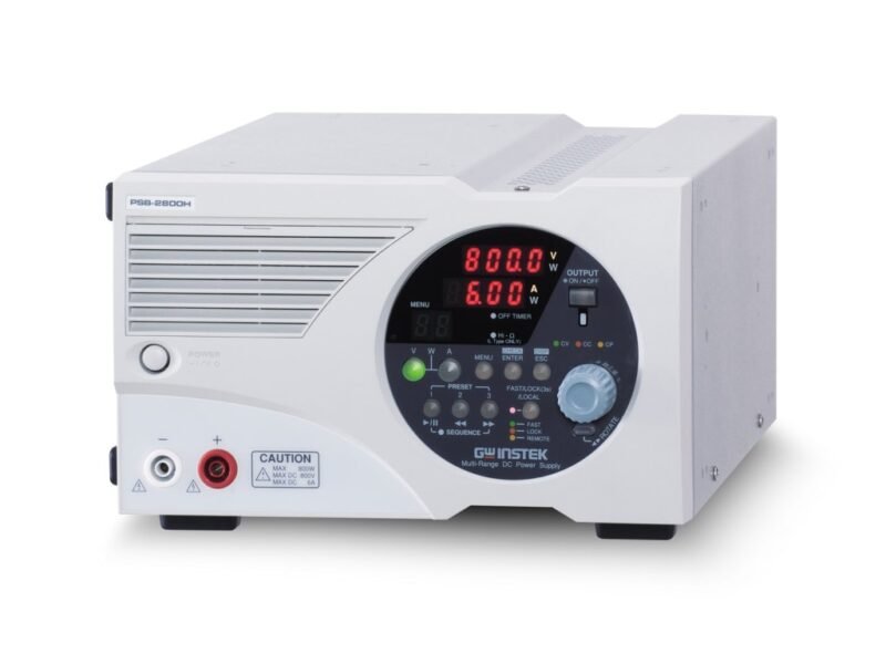 psb_2800h_image_1.jpg Instek PSB-2800H (0~800V / 0~80A / 800W) Multi-Range DC Power Supply