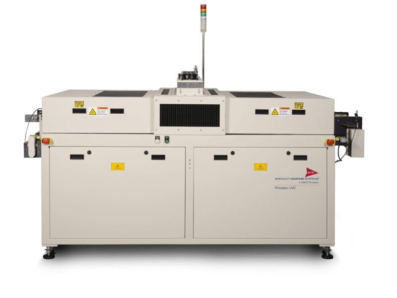 Precision-UVC-scaled-1.jpg An automatic machine designed for the efficient production of electronic components in a manufacturing setting.