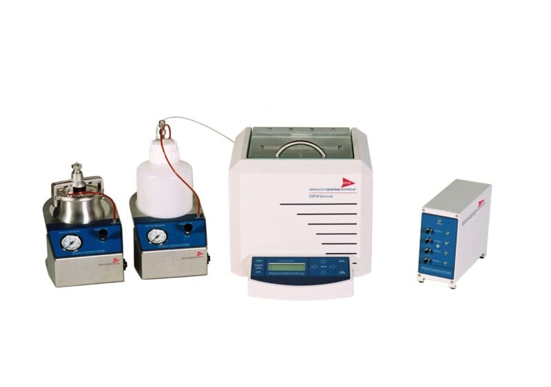 Laboratory equipment arranged and ready for use, showcasing a well-organized and efficient workspace for experiments.