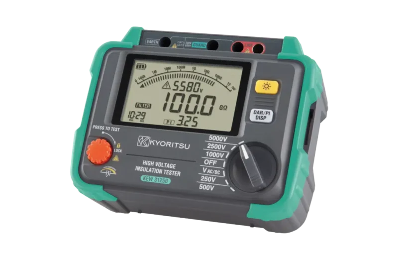 KEW3125B-1024x683 Kyoritsu KEW 3125B High Voltage Insulation Tester – Compact, Powerful, and Built for Professionals